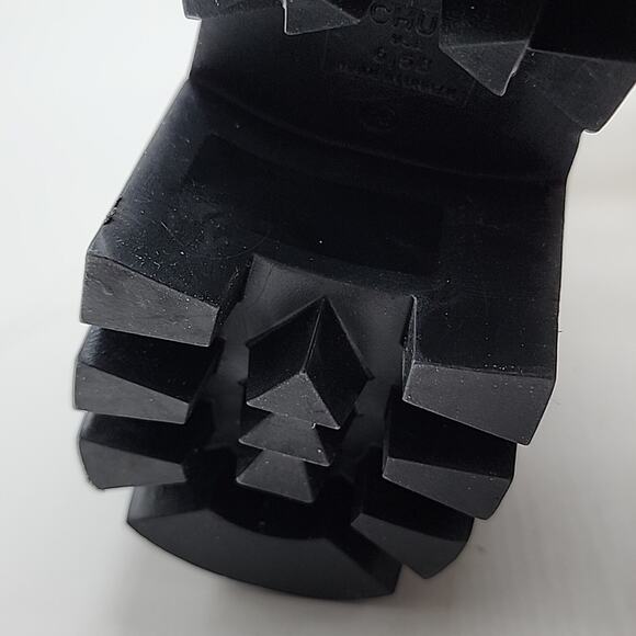 SCHUTZ XAYENE EGGSHELL LUG SOLE ANKLE BOOTIES WOMEN'S 6.5 NWOB - Picture 14 of 16